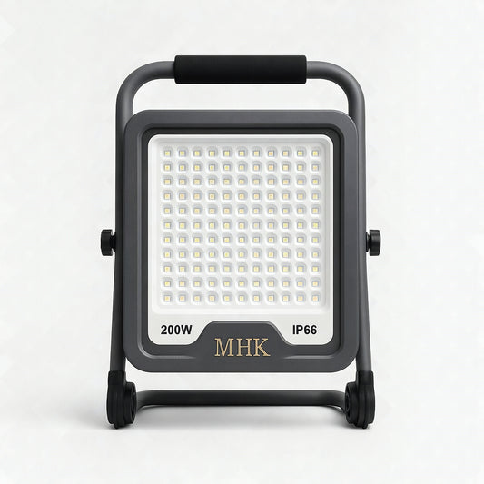 200W Projecteur LED Solaire Rechargeable – Édition Premium